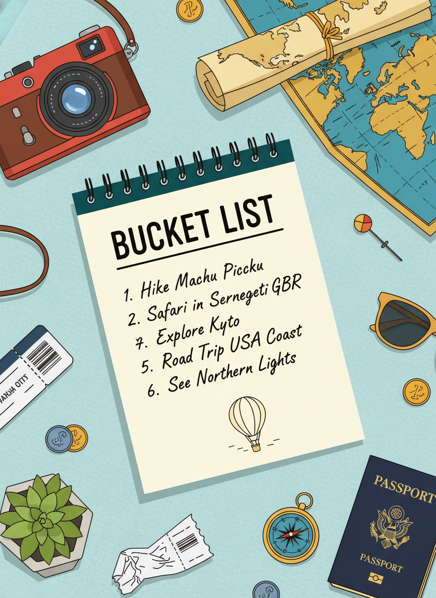 bucket list